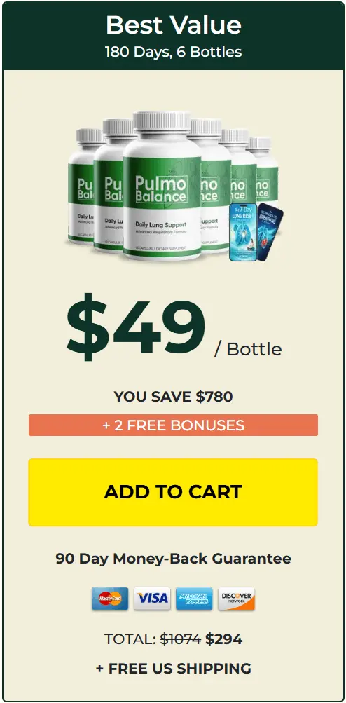 Pulmo Balance buy 6 Bottle